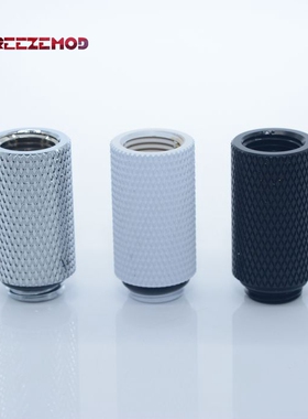 FREEZEMOD内牙延长螺座HYCLZ-M30电脑水冷对接头(延长30MM)G1/4
