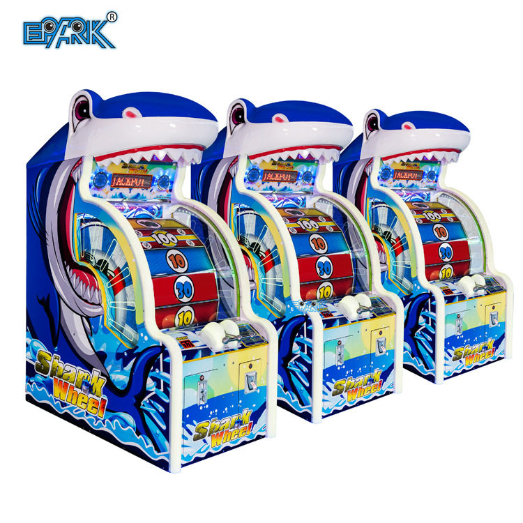 游戏厅电玩城儿童乐园鲨鱼转轮高营收机械式彩票投币游艺机