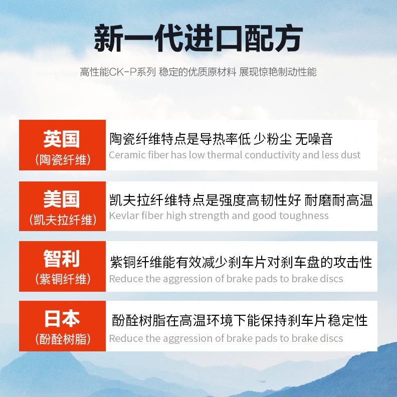 后AX锐大皮陶瓷刹车片5ADAV制150 VV12前碟刹阳T刹车片动150  T锐