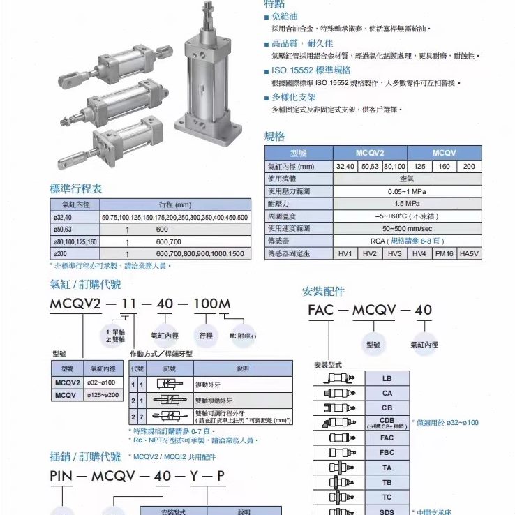 -金6-V3MC500-器标准-Q11-120-25台湾40气缸/-6040V2-MC105M-8Q75