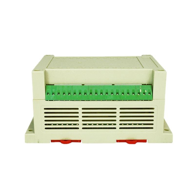 奥科姆145x90x72仪表器接线盒壳体PLC电源过线工控盒塑料外壳P09a