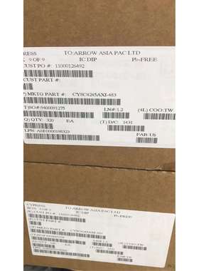 电子元器件【CY8C4245AXI-483】价格咨询为准 CYPRES封装TQFP-44