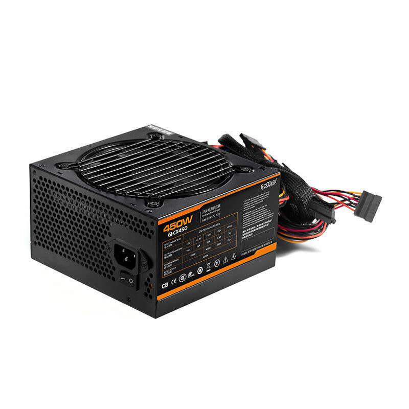 超频三 七防芯CX450 额定450W 台式机电脑电源 主动式/+APFC架构