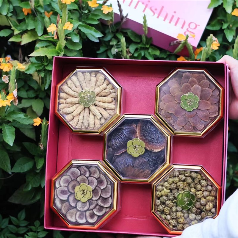 礼物送家长辈客户爸妈妈滋补品父母公婆见面礼盒高档W实用中老年