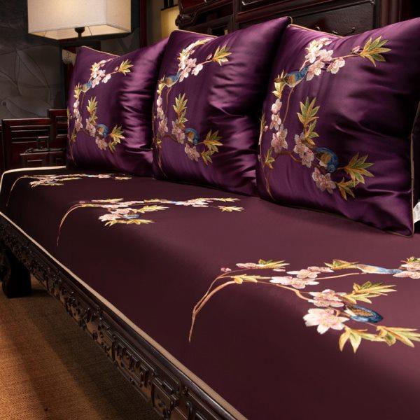 中式沙发巾轻奢红木沙发坐垫巾四季通用防滑盖布实木家具座垫定制,居家布艺,沙发垫,淘宝优惠券,粉丝福利购,淘宝优惠卷