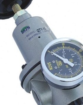 SAZN三正QTY-08/10/15/20/25/40/50空气调压阀1寸半大口径2寸排水