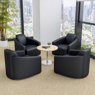 洽谈区沙发售楼部沙发公司接待大厅沙发商务酒店写字楼等候区沙发