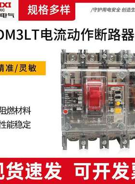 CDM3LT-125S250S透明漏电保护器工地漏电开关CDM3L漏保250A