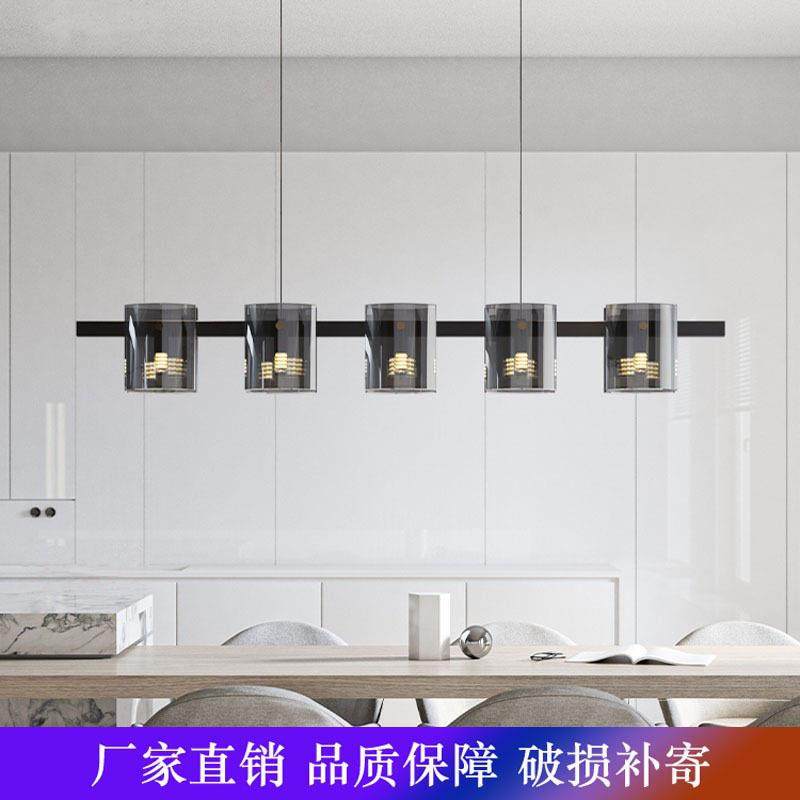 长条餐厅吊灯北欧轻奢设计师办公室会议室灯高端创意餐桌玻璃吊灯,电子元器件市场,其它元器件,淘宝优惠券,粉丝福利购,淘宝优惠卷