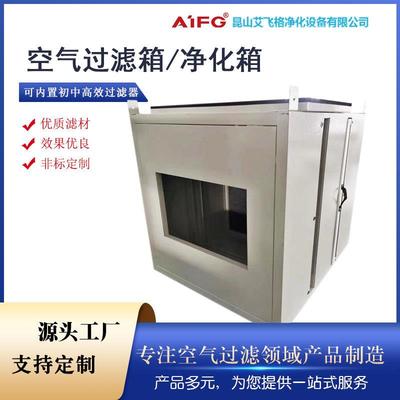 空气过滤箱净化箱厂家活性炭吸附箱活性炭滤网工业烘干过滤装置