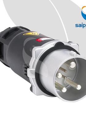 厂家直供SP-75201大电流工业插头4P200AIP67saipwell户外防水插头
