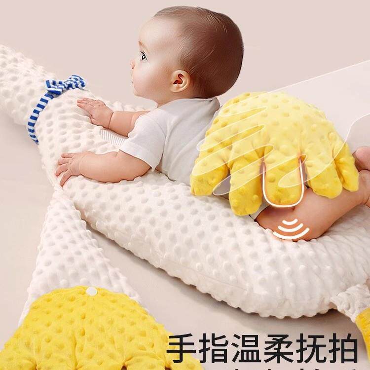 大白鹅排气枕婴儿胀气肠绞痛安抚枕宝宝搂睡觉神器儿童枕头夏季