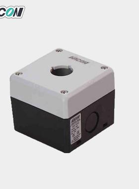 现货KACON/凯昆KEX-101C塑料控制盒22mm孔防水防尘开关盒灰色