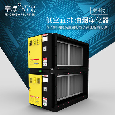 6000风量排放厨房油烟净化器 餐饮业饭店酒店油烟净化设备