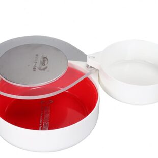 明强磁全饵钓箱配件拉饵盘饵料盆盆宝犀巧匠盆加厚三层散炮竞技磁