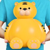 2024孩网红储蓄女孩创意新款 罐儿童男年老虎礼物钱存钱罐只进不出