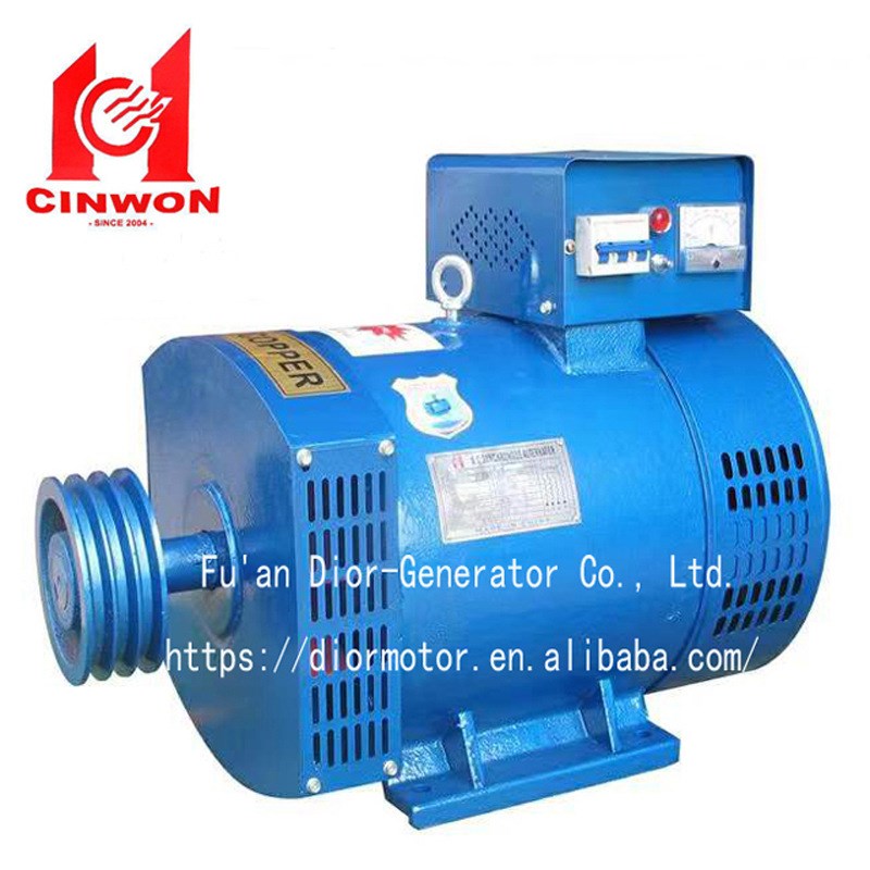 全铜柴油发电机STC-50KW STC-D40KW三相交流同步发电机铸铁壳工厂