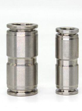 /P快12PU/4/0P66/84不锈钢G130通等径变径直--PU插气动接头G1接头