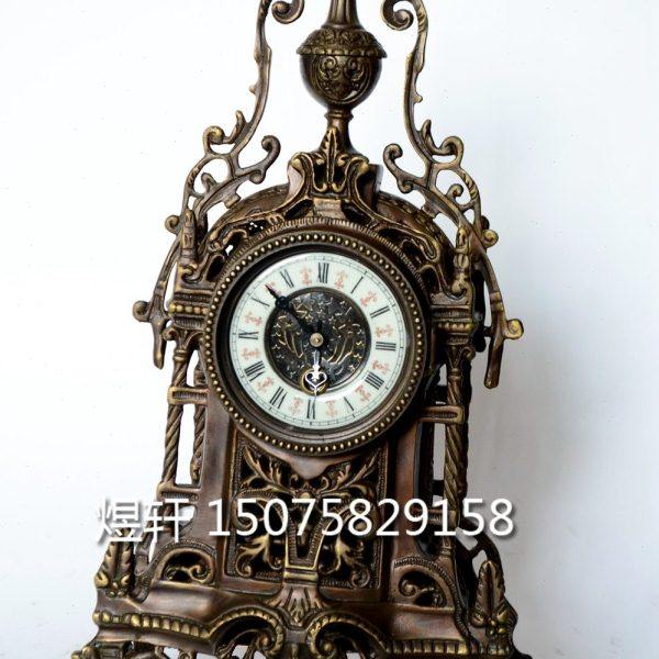 钟表巴洛克铜雕建筑钟|欧式钟表|西洋仿古全铜老式座钟仿古董钟,家居饰品,座钟,淘宝优惠券,粉丝福利购,淘宝优惠卷