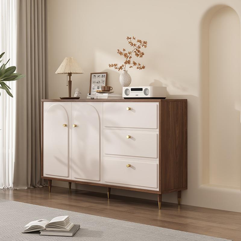 法式复古中古风五斗柜抽屉柜卧室床尾实木储物柜置物柜客厅五斗橱