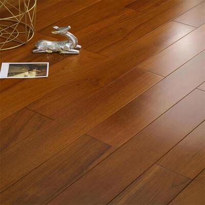 正宗缅甸柚木地板纯实木地热专用厂家直销地暖锁扣防水环保免龙骨