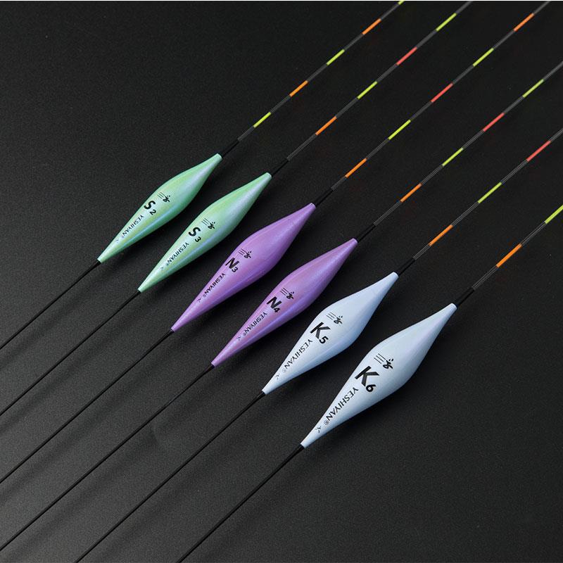 纳米夜光漂长尾电子漂醒目超亮鲫鱼漂鱼漂高灵敏轻口夜光浮漂大物