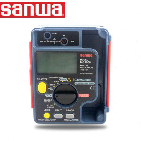 日本三和 SANWA手持式绝缘电阻测试仪MG1000兆欧表 绝缘表