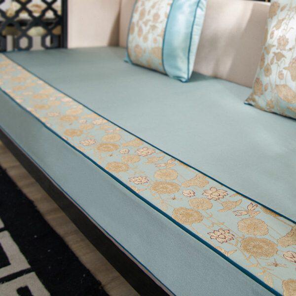 红木沙发坐垫定制实木家具立体垫中式罗汉床垫子高密度海绵垫防滑