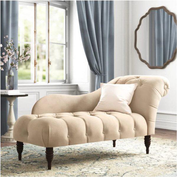 北欧布艺贵妃椅轻奢贵妃躺椅美人榻懒人沙发床榻小户型阳台休息椅