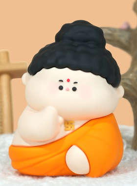 阿弥陀佛菩萨国潮风桌面摆件工位装饰情绪稳定神器治愈Z系生日礼