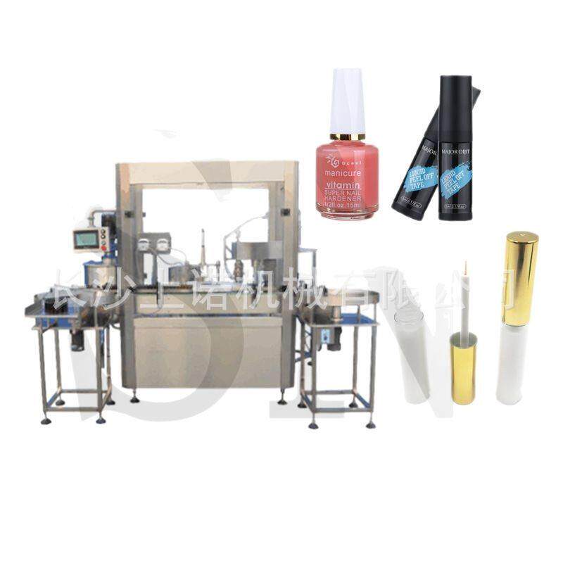 小型电动液体指甲油精油灌装机眼药水502胶水化工罐装分装机设备