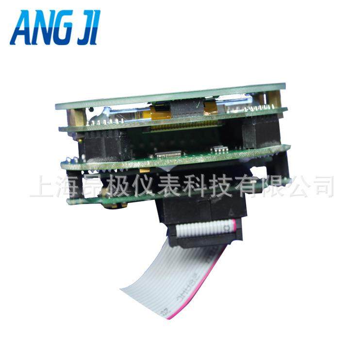 涡街流量计汉显设定温压补偿就地显示测气测液涡街转换器气涡