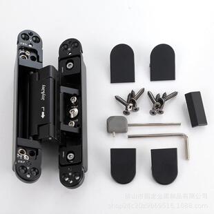 joy&jey三维液压暗藏合页液压缓冲自闭门合页阻尼隐藏分左右