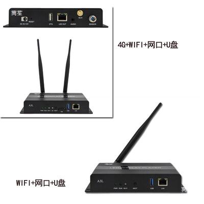 HD-A3L 异步全彩发送卡 脱机立方盒 灰度无线LED控制卡 远程集群