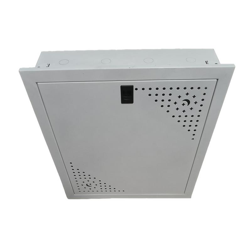 硕暖佳分水器可调节背板400*500 不锈钢地暖分水器明箱暗箱厂家