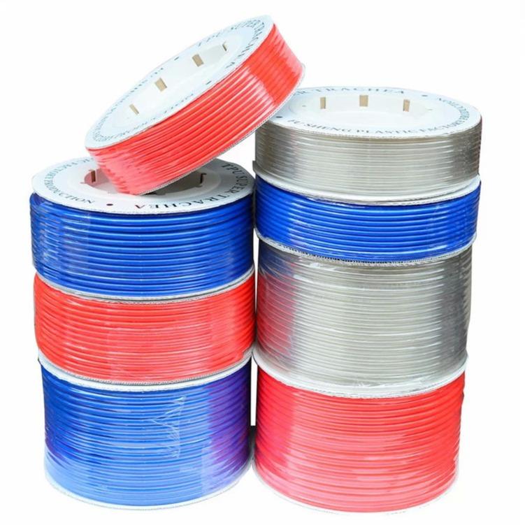 厂家供应PU气管透明气动空压机软管风管/8*5/10*6.5/12*8/16*12