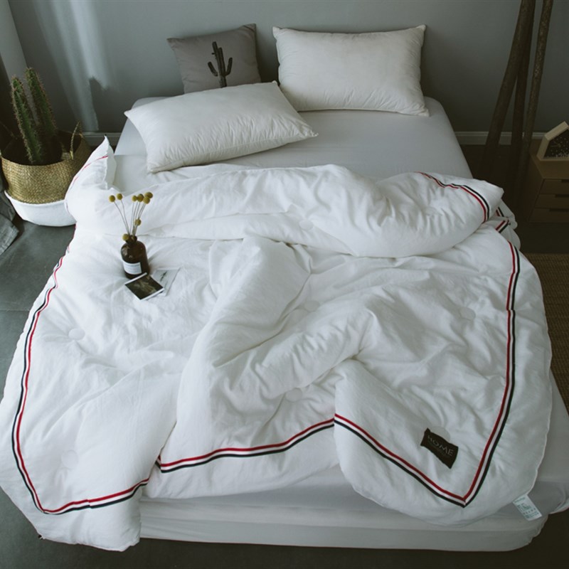 夏季学生宿舍夏i天1米8薄被单人双人220240被子被芯空调被夏凉