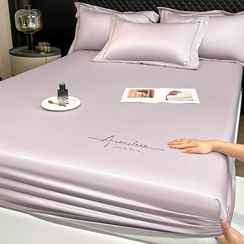 a类水洗棉床笠床垫保护罩床v罩夏季2024新款四季通用床垫套三件套