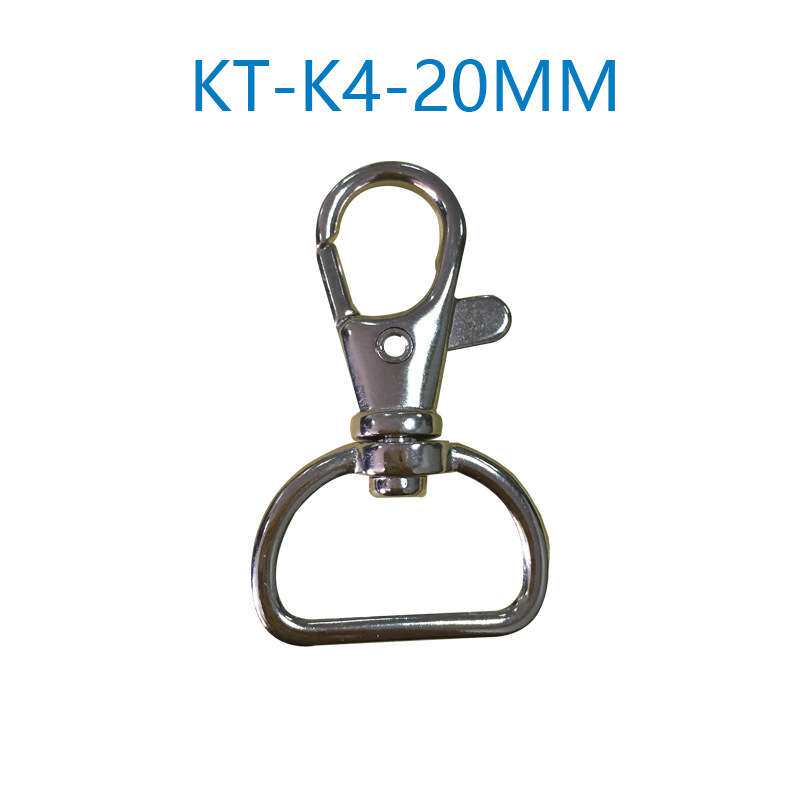 【活动】锌合金钩扣狗扣鱼嘴扣龙虾扣五金扣KT-K4-20MM钥匙扣