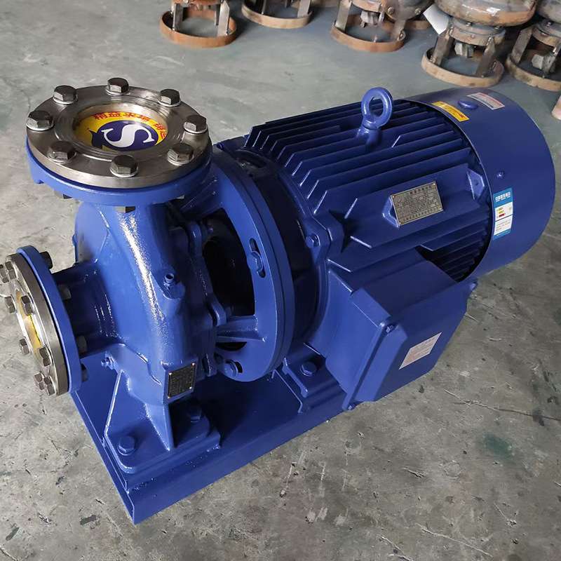 ISW卧式管道离心泵热水循环泵380V工业级水泵立式/卧式多级离心泵