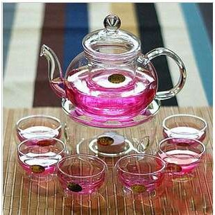 高硼硅加厚玻璃功夫煮茶器耐高温玻璃茶具茶壶家用茶杯花茶壶套装