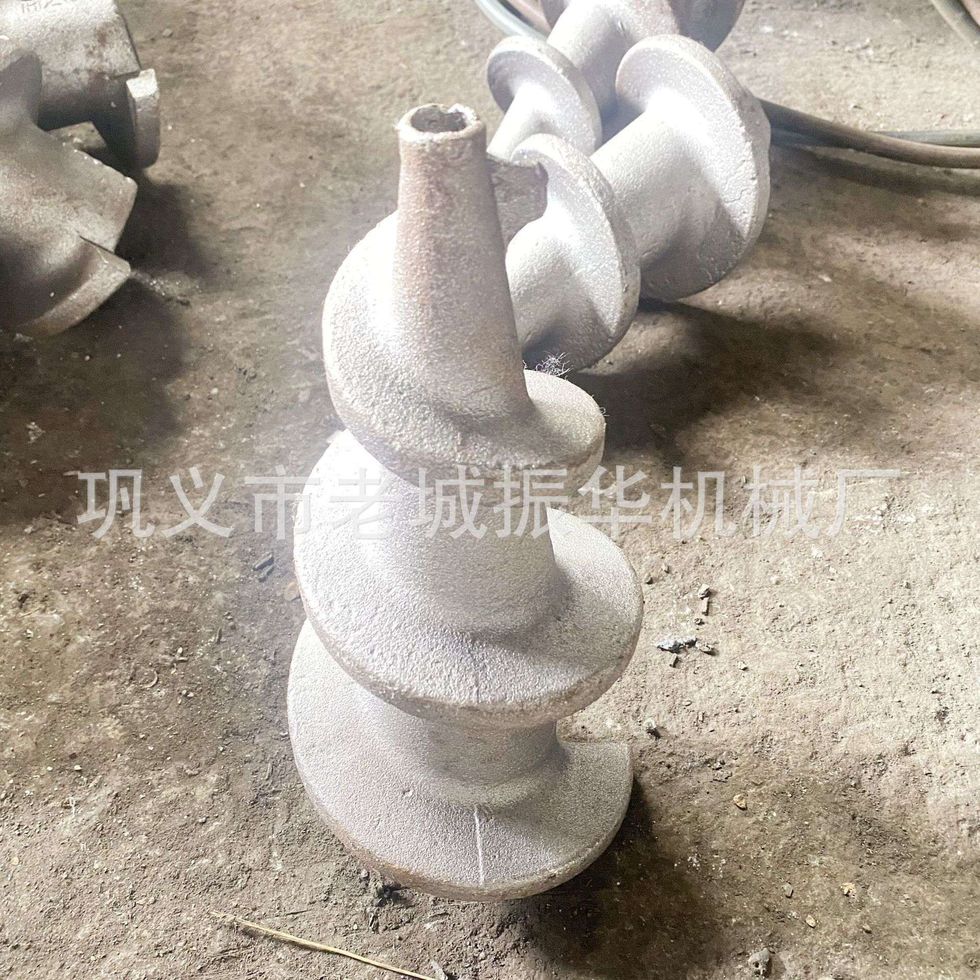 制棒机螺旋推进器配件 耐磨合金钢材质 挤出机螺旋推进器现货
