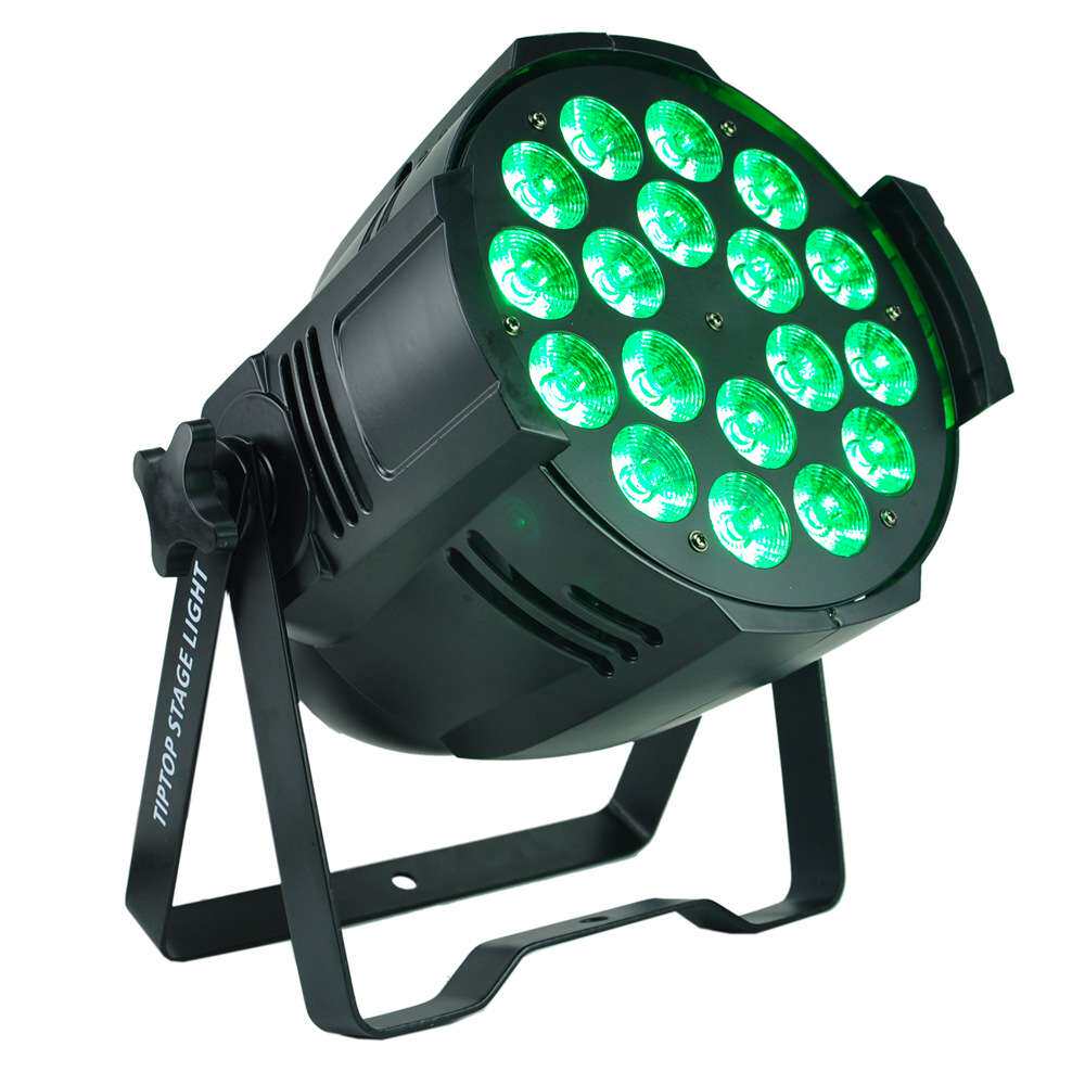 跨境直供铸铝舞台帕灯DMX512控制18颗12W15W18W灯珠多色LED柔光灯