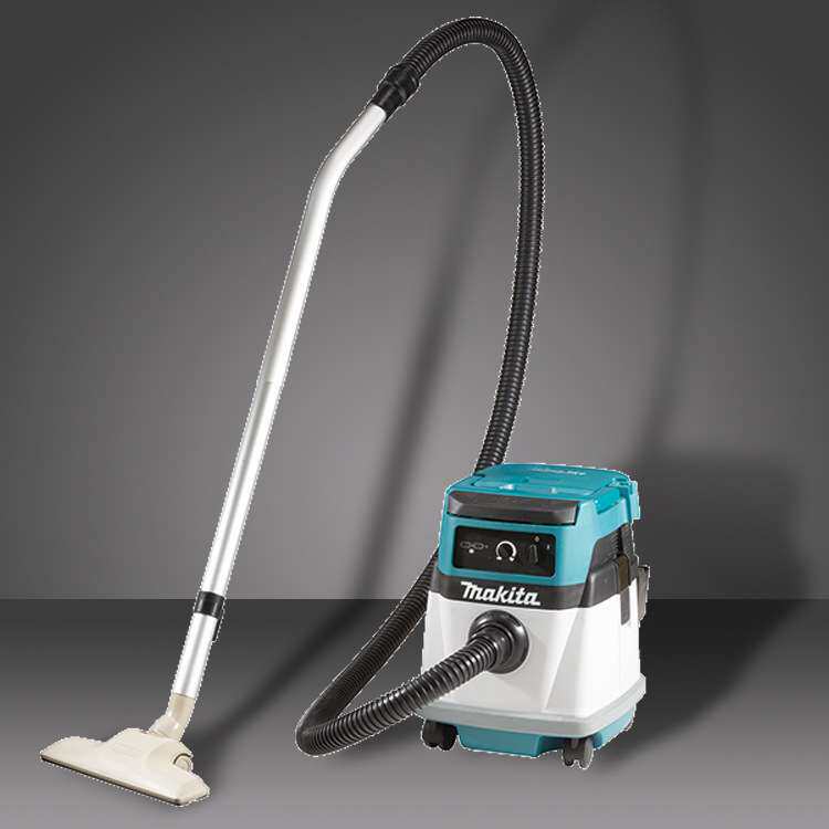 DVC150 充电式干湿两用吸尘器 立式蓝色工业级吸尘机  大功率