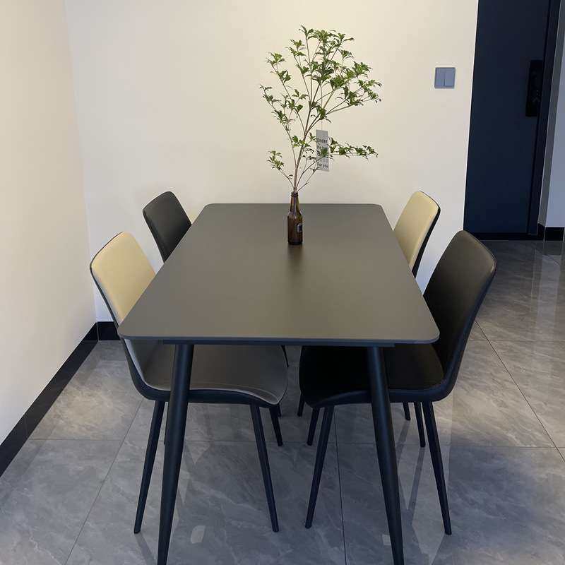 意式极简纯黑色岩板餐桌椅组合家用轻奢现代简约长方形小户型饭桌,鲜花速递/花卉仿真/绿植园艺,割草机/草坪机,淘宝优惠券,粉丝福利购,淘宝优惠卷