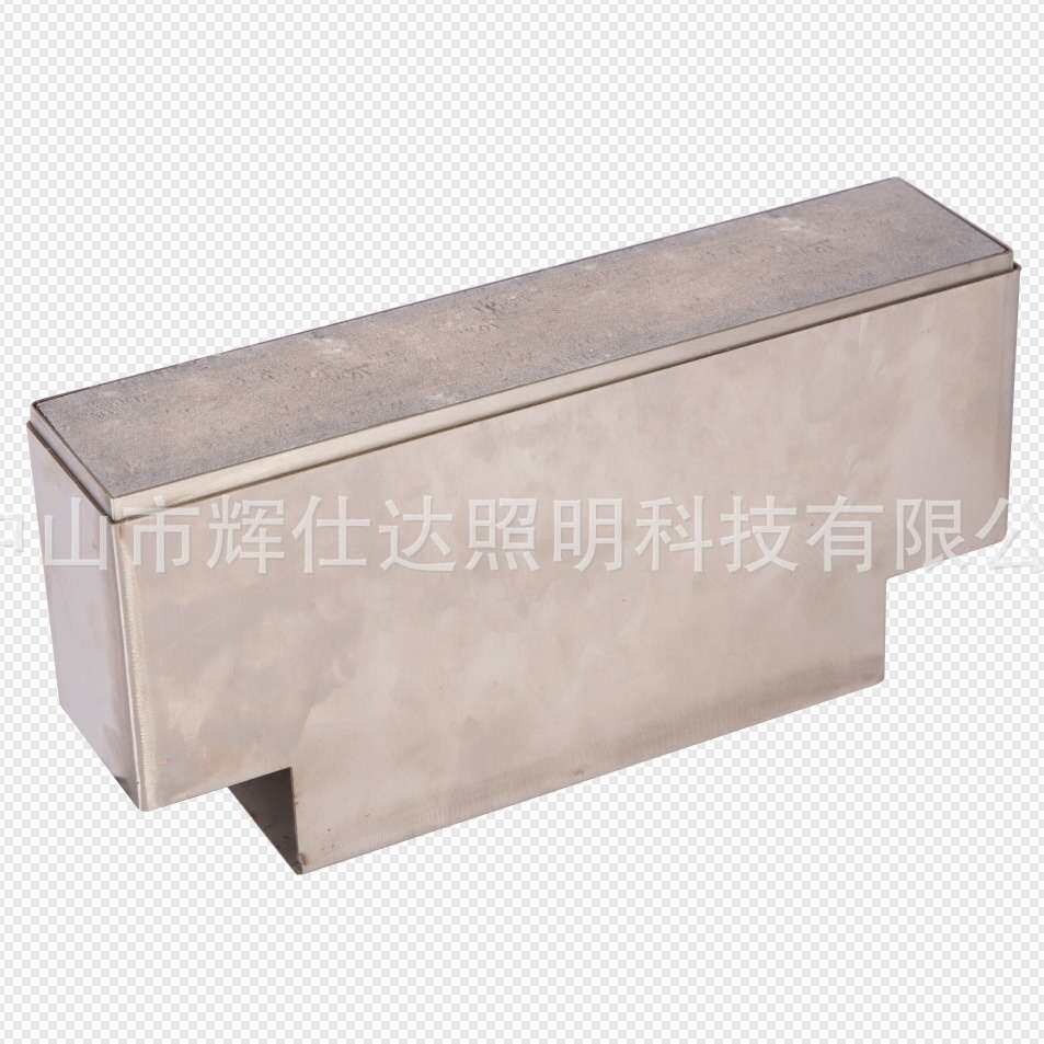 户外发光墙砖灯墙壁灯石纹灯玻璃砖防水磨砂IP67防护长条幻彩