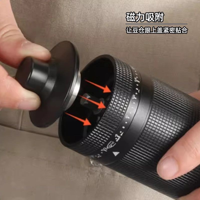 手摇磨豆机咖啡豆研磨机手磨咖啡A机手动便携家用CNC磨芯手冲器具