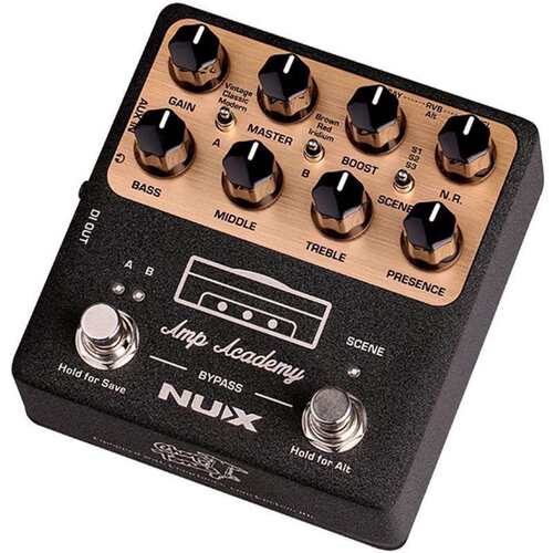 NUX纽克斯amp academy NGS-6电吉他单块效果器IR箱体模拟前级loop