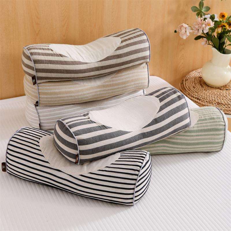 荞麦枕头护颈椎助睡眠专用枕芯颈椎牵引枕头芯成人养生枕单只装