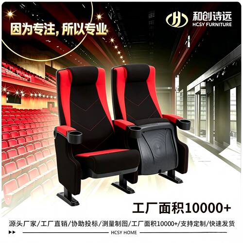 影院椅剧场椅剧院椅家庭影院椅学校报告厅椅Y132